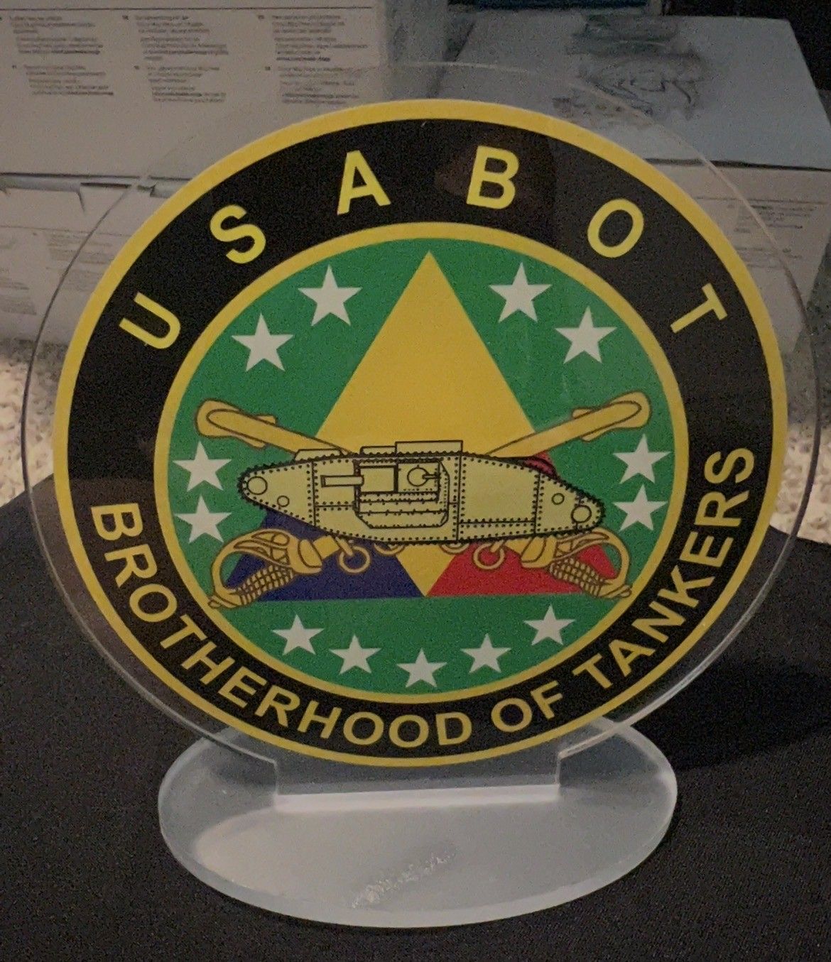 Sign, Tabletop, USABOT