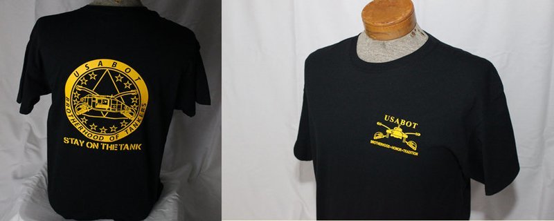 T-shirt, USABOT, Black, 5XL