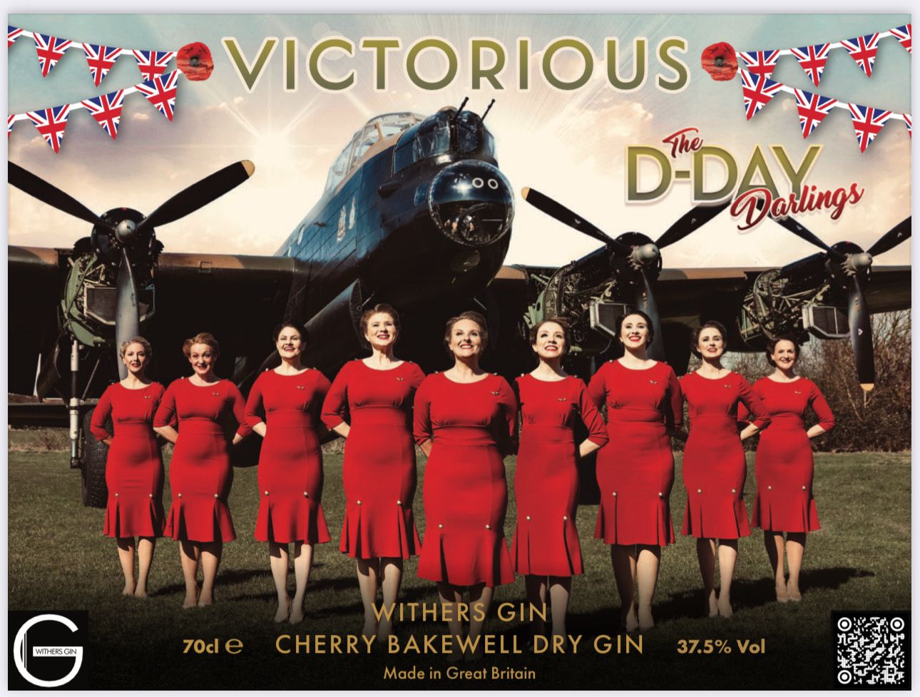 Victorious Cherry Bakewell Dry Gin