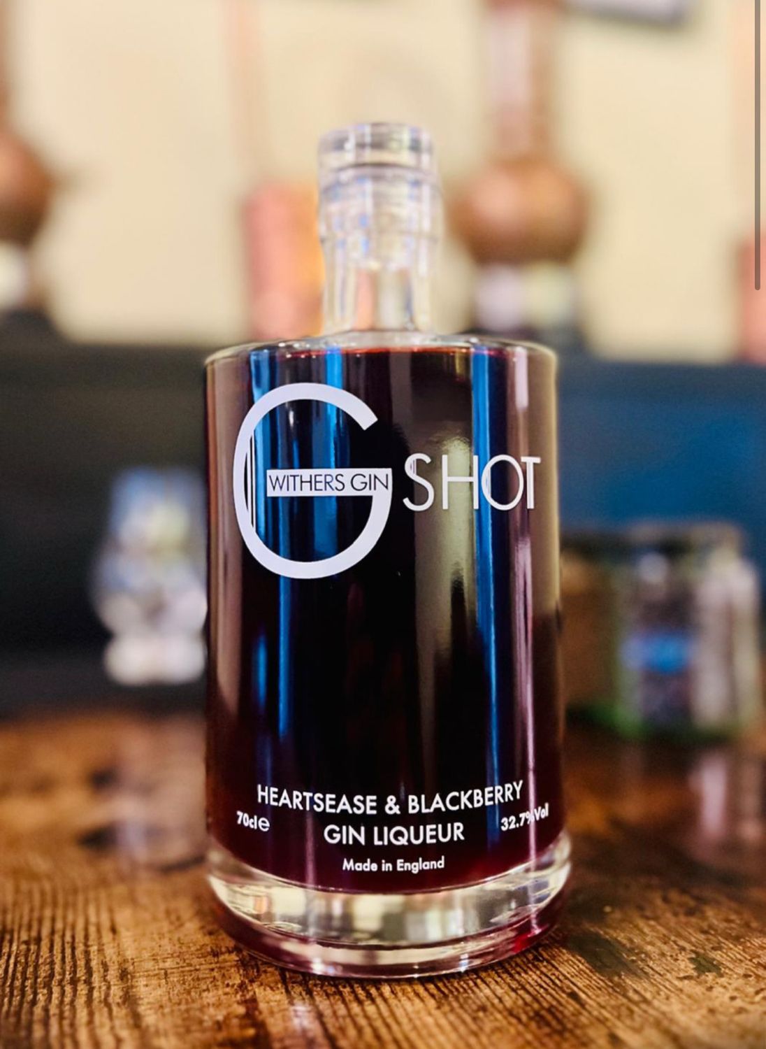 G Shot  Blackberry and Heartsease Gin Liqueur 