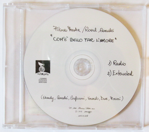 CD singolo - PITURA FRESKA /RAOUL CASADEI  &quot;COM&#39;E&#39; BELLO FAR L&#39;AMORE&quot;