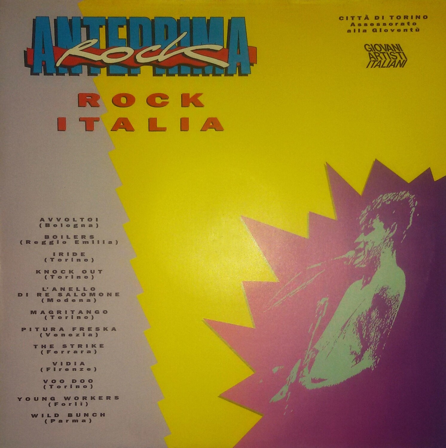 Vinile Compilation &quot;Anteprima Rock&quot; (1990) - 33 rpm, 12&quot; (non cellofanato)