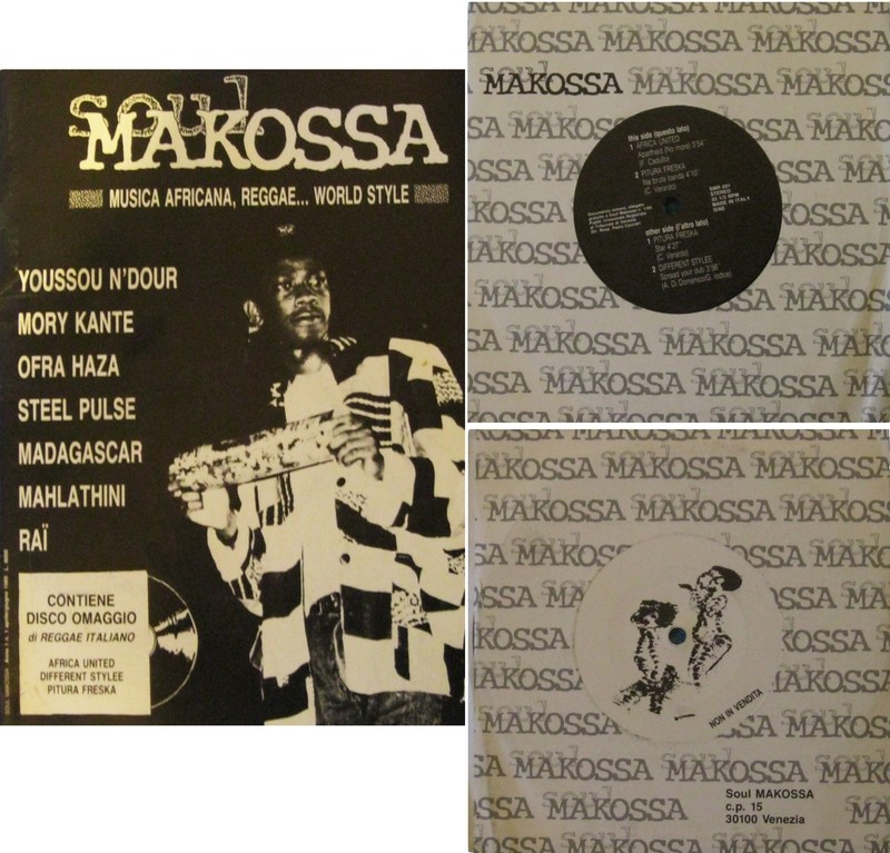 **RARITA'** E.P. vinile 7" + Fanzine originale "Soul Makossa" 1989