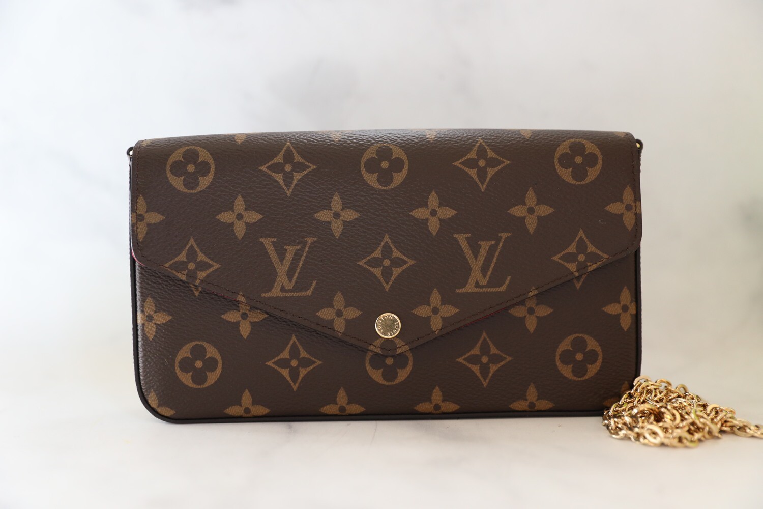 Louis Vuitton Felicie Pochette Monogram, New in Dustbag WA001