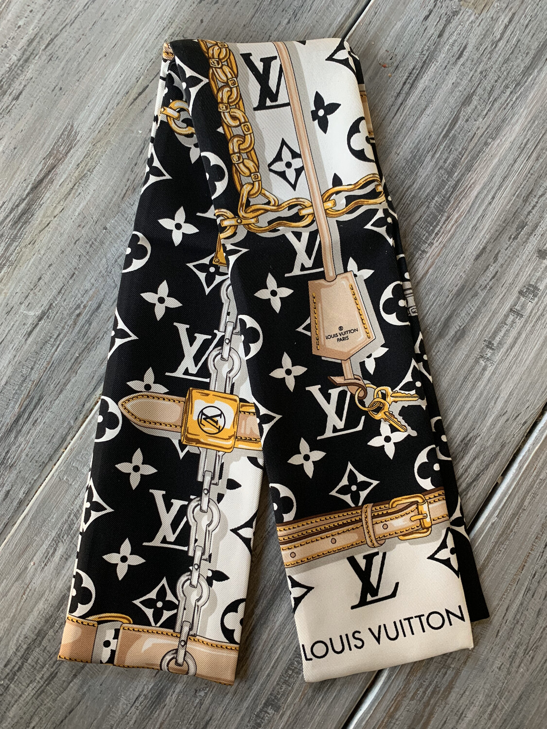 Louis Vuitton Black Confidential Bandeau, New in Box
