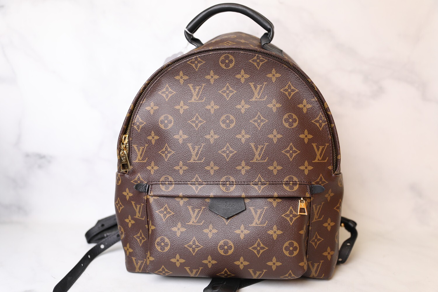 Louis Vuitton Backpack Palm Springs MM Monogram Preowned in Dustbag