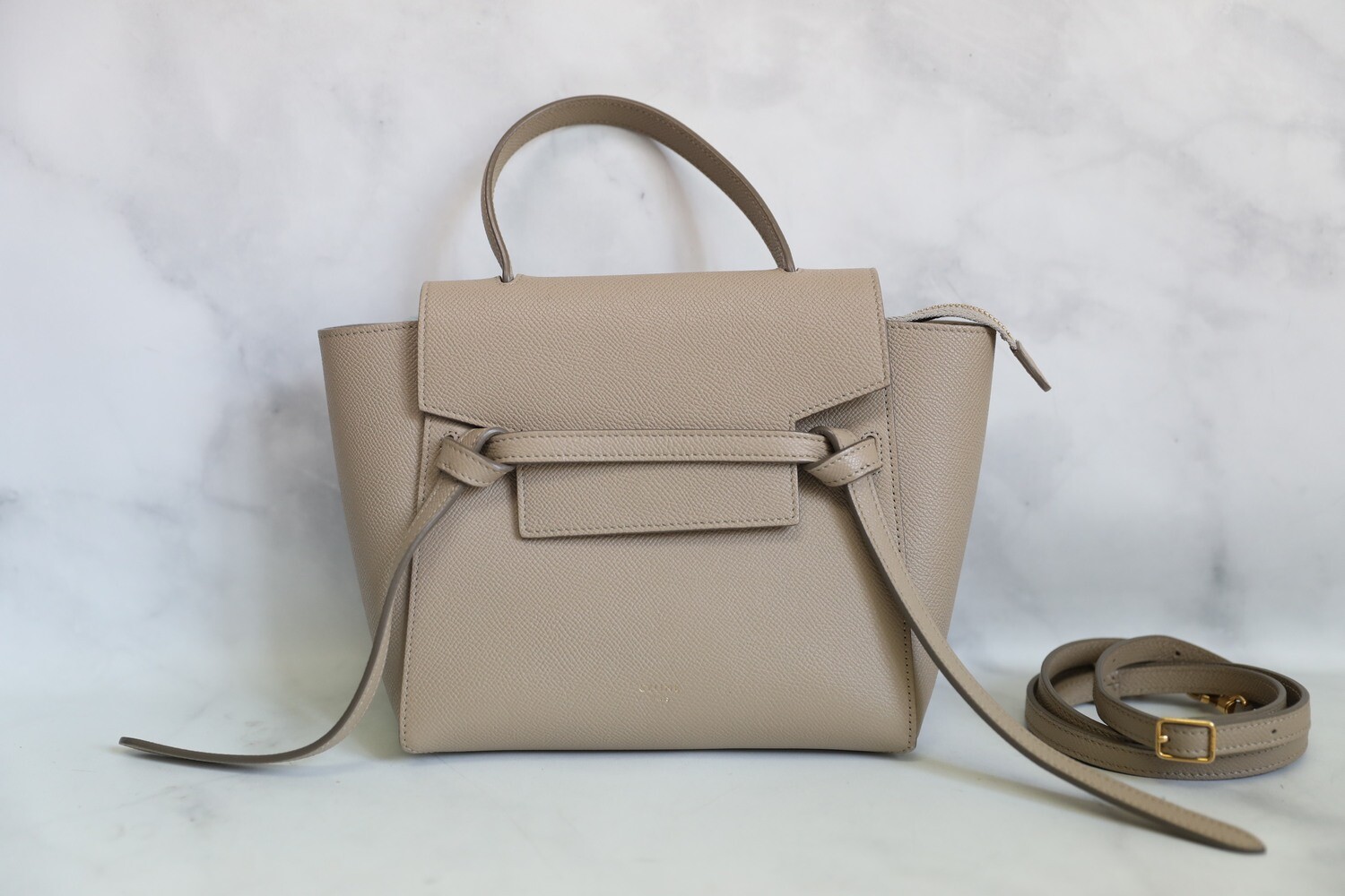 Celine Belt Bag Nano Taupe - No Dustbag