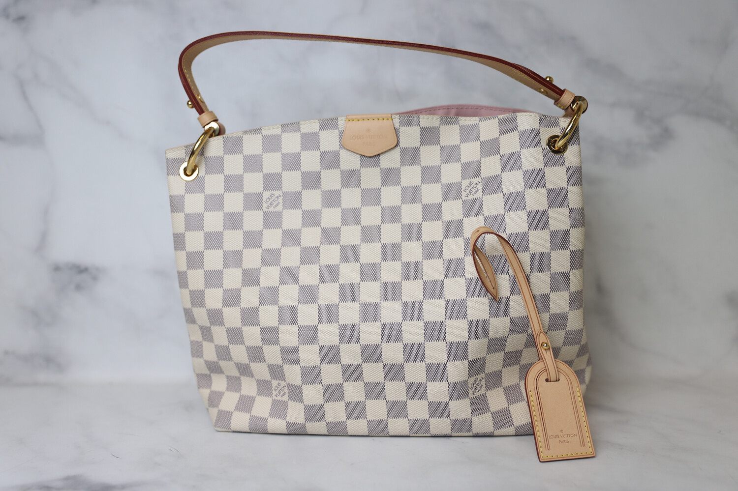 Louis Vuitton Graceful PM Azur, New In Box