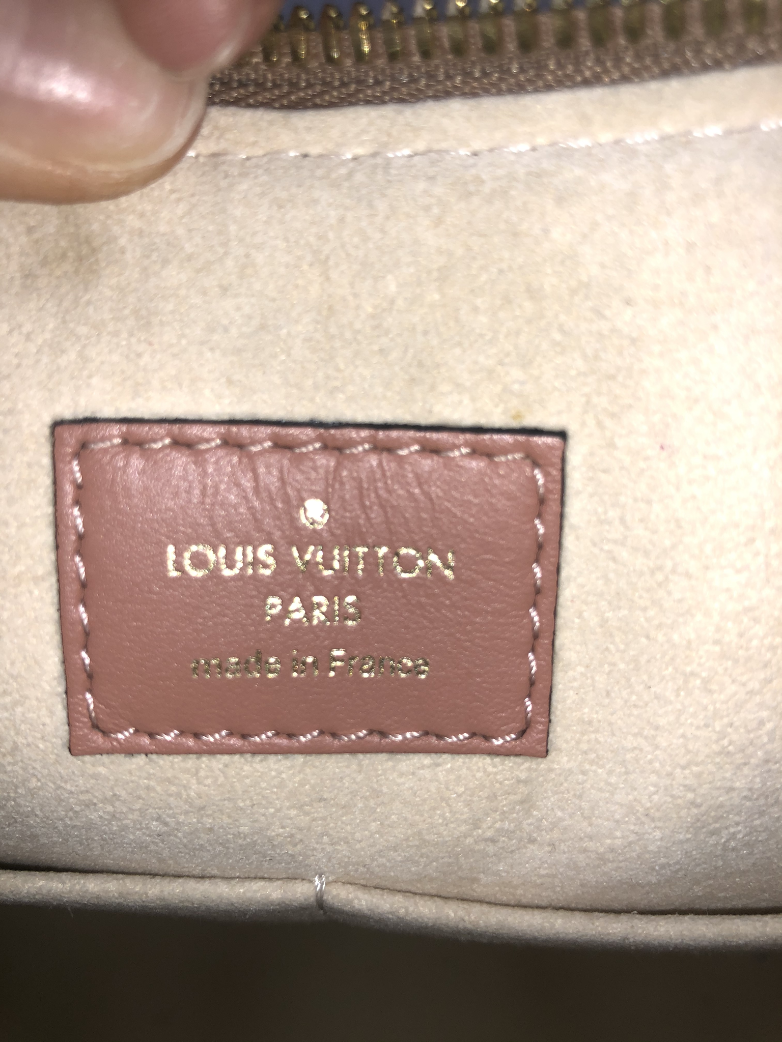 Louis Vuitton On My Side, Khaki, Preowned in Dustbag - Julia Rose Boston
