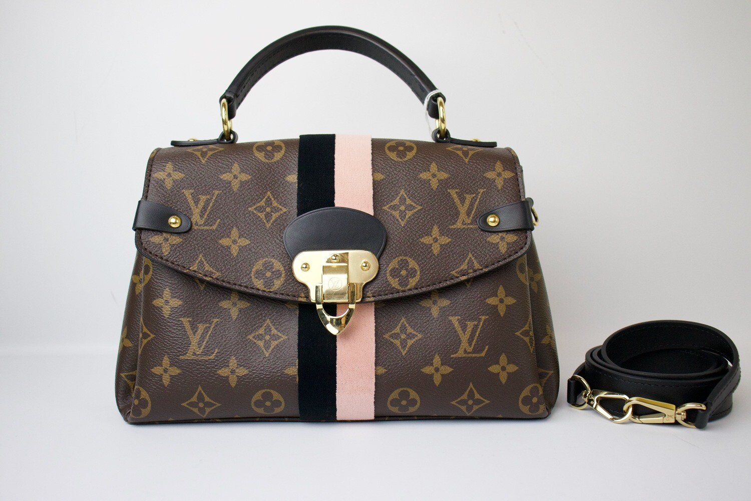 Louis Vuitton LV Georges BB Black Light Pink - No Dustbag