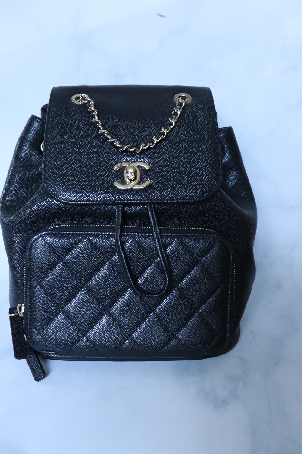 Chanel Business Affinity Backpack, Preowned In Dustbag