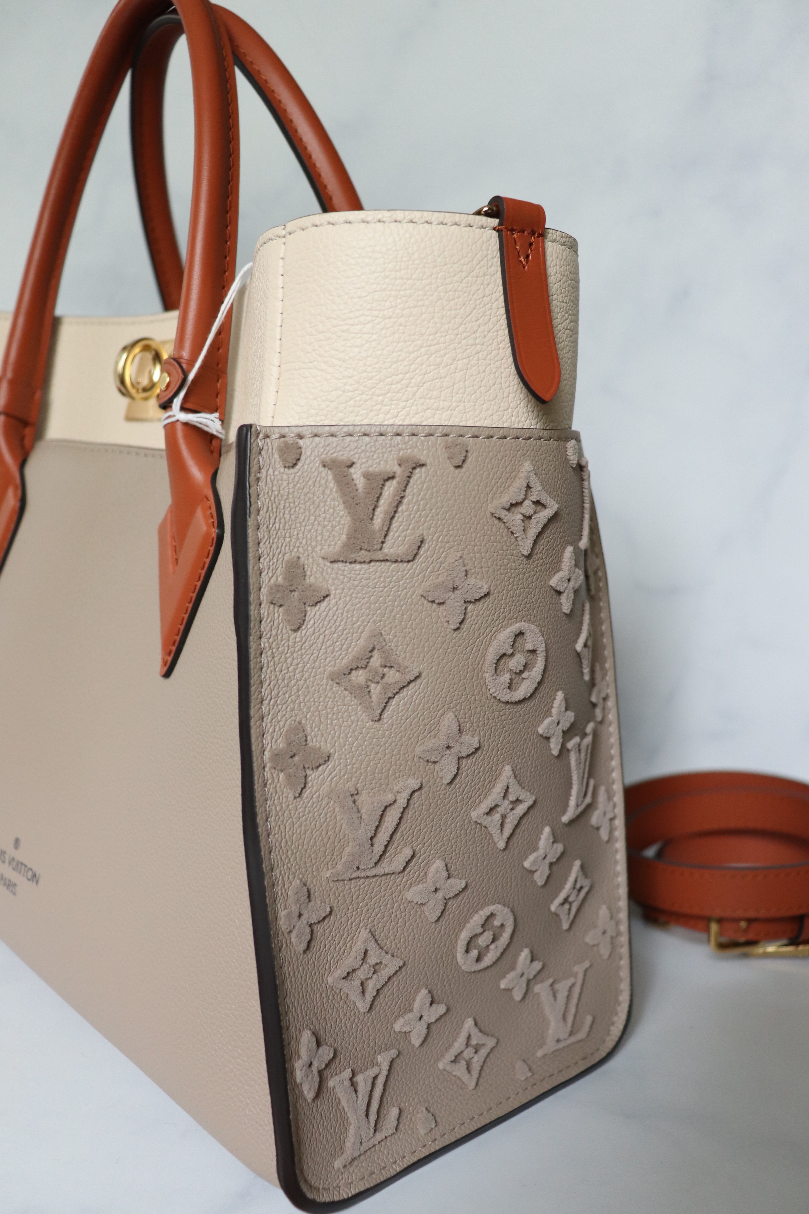 Louis Vuitton On My Side, Khaki, Preowned in Dustbag - Julia Rose Boston