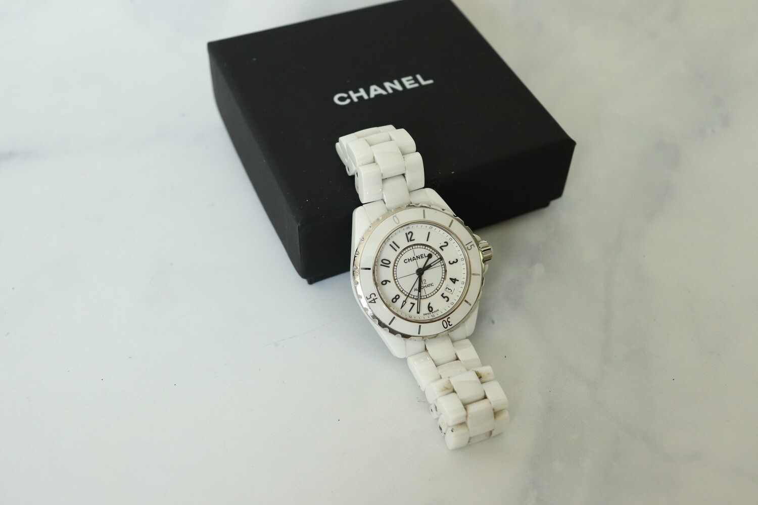 Chanel J12 Watch, Preowned in Box