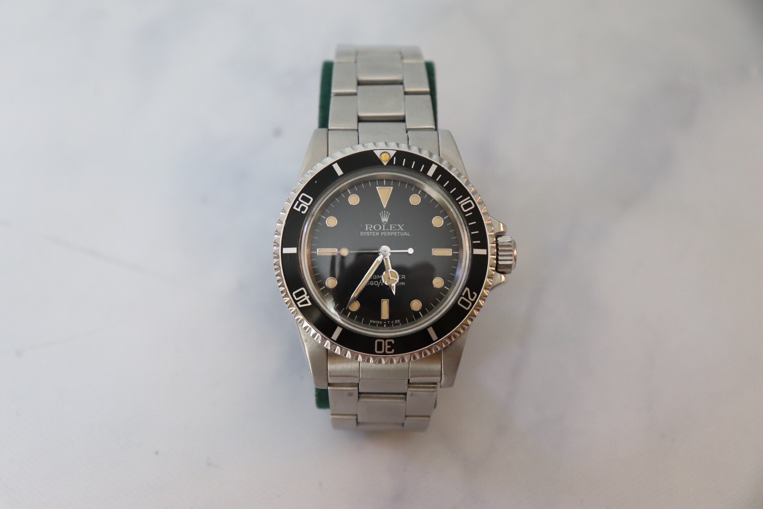 Rolex Submariner 5513 Glossy Men's Watch, Preowned - No Box, No Papers