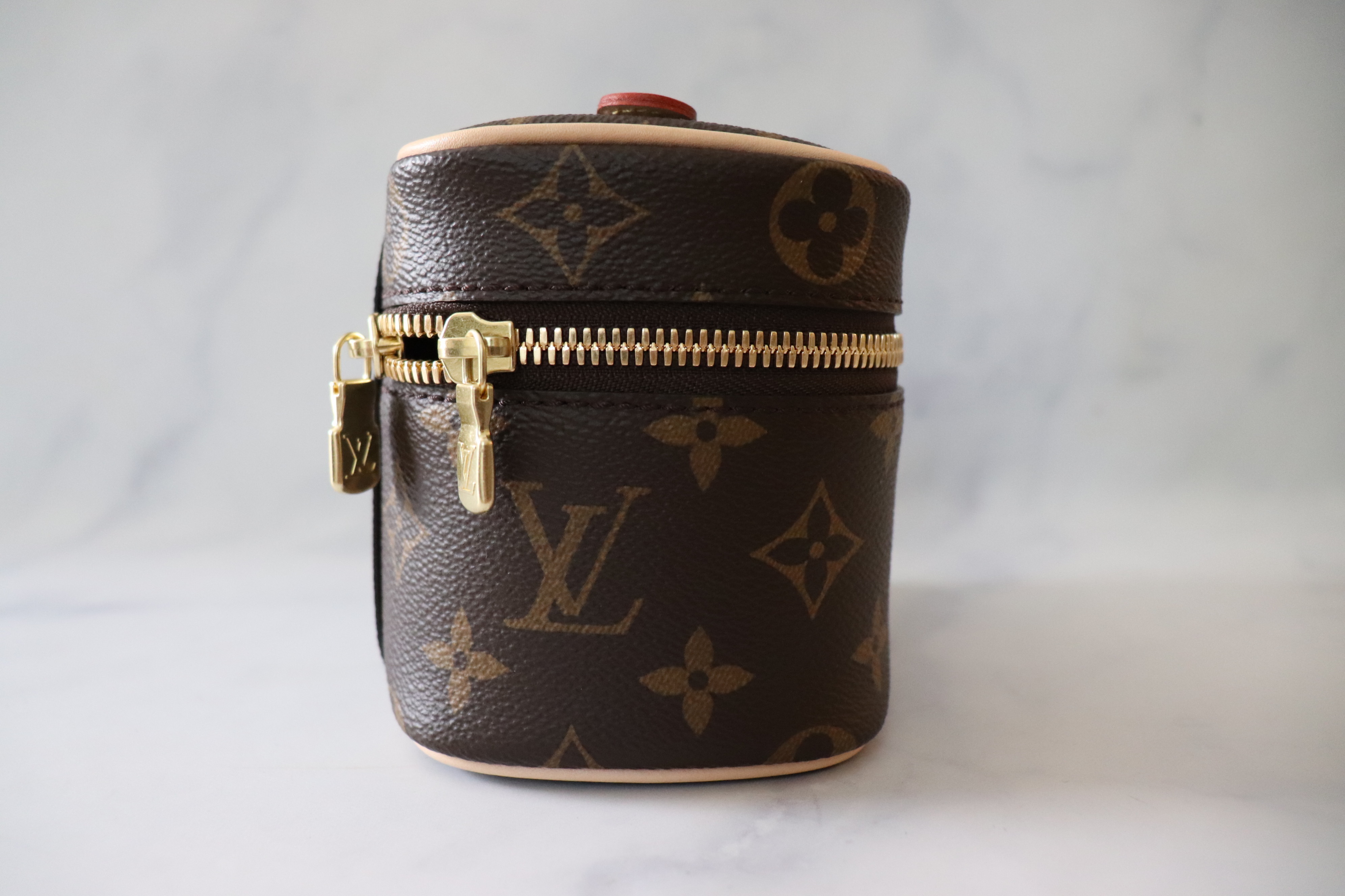 Louis Vuitton Vanity PM Black Leather, New in Box - Julia Rose