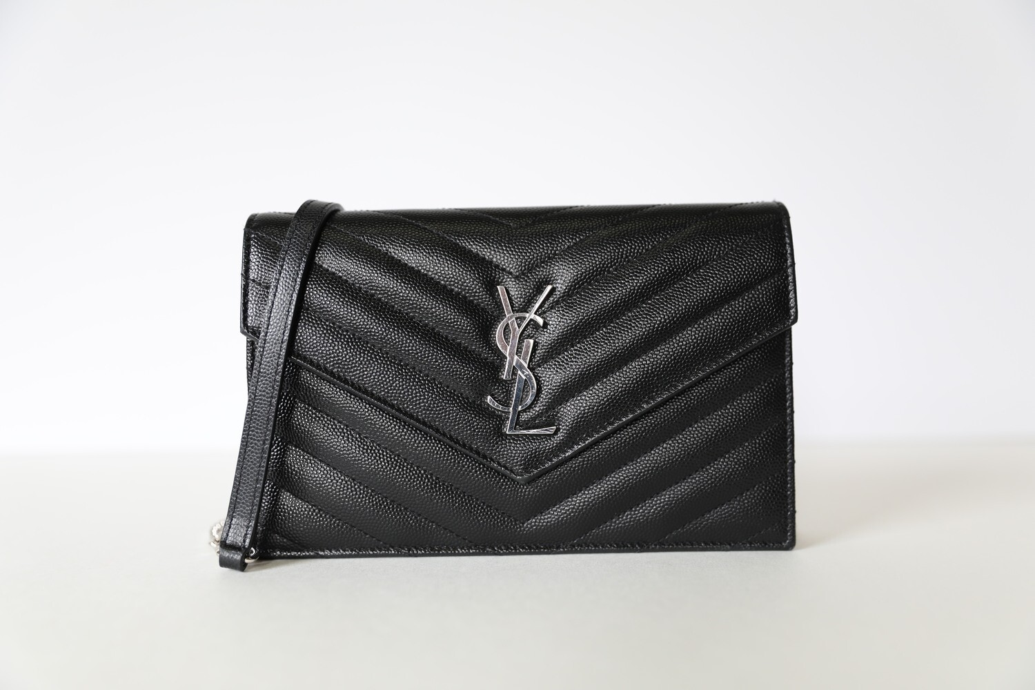 saint laurent wallet on chain