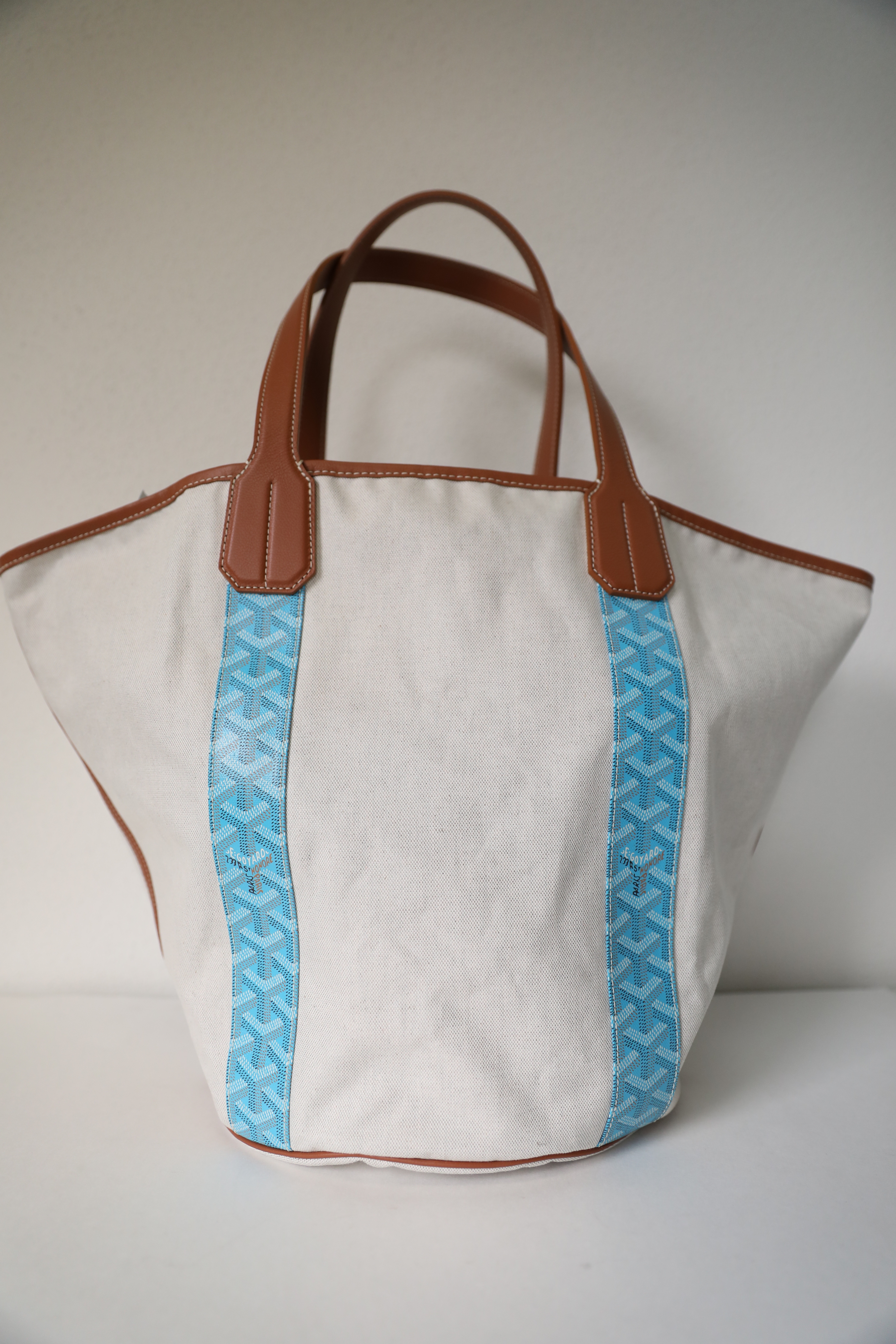 Goyard Belharra - For Sale on 1stDibs  belharra bag, goyard belharra  reversible tote, goyard bag handle melting