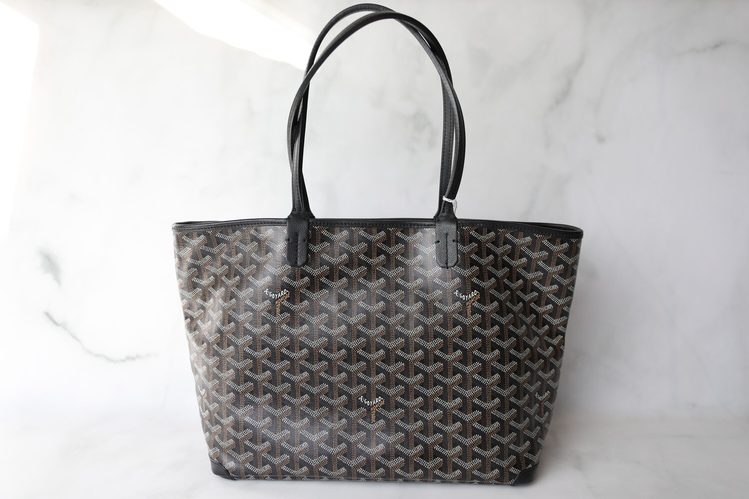 Goyard Artois Black with Black Trim, Preowned no Dustbag WA001