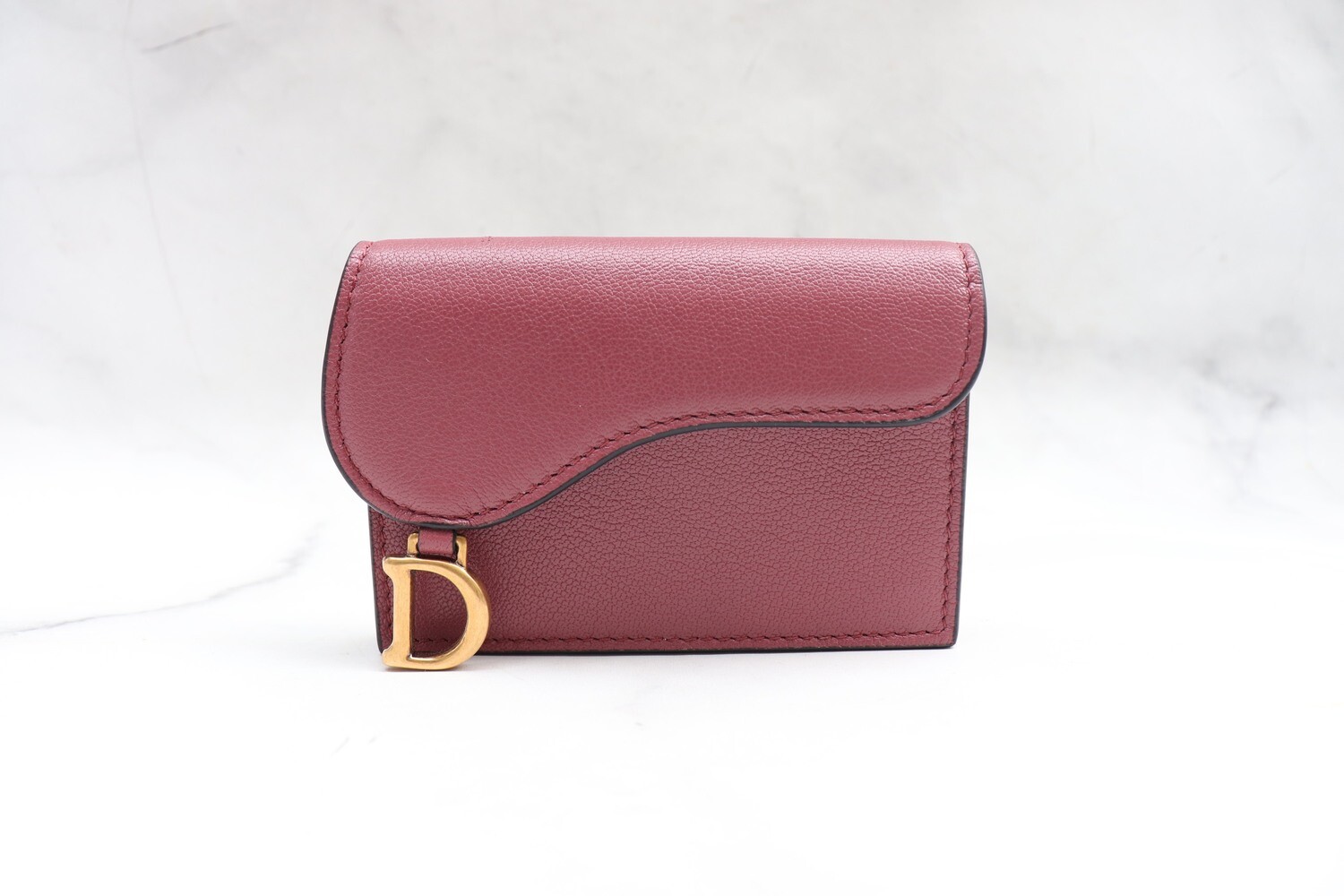 Dior SLG Maroon, As New in Dustbag