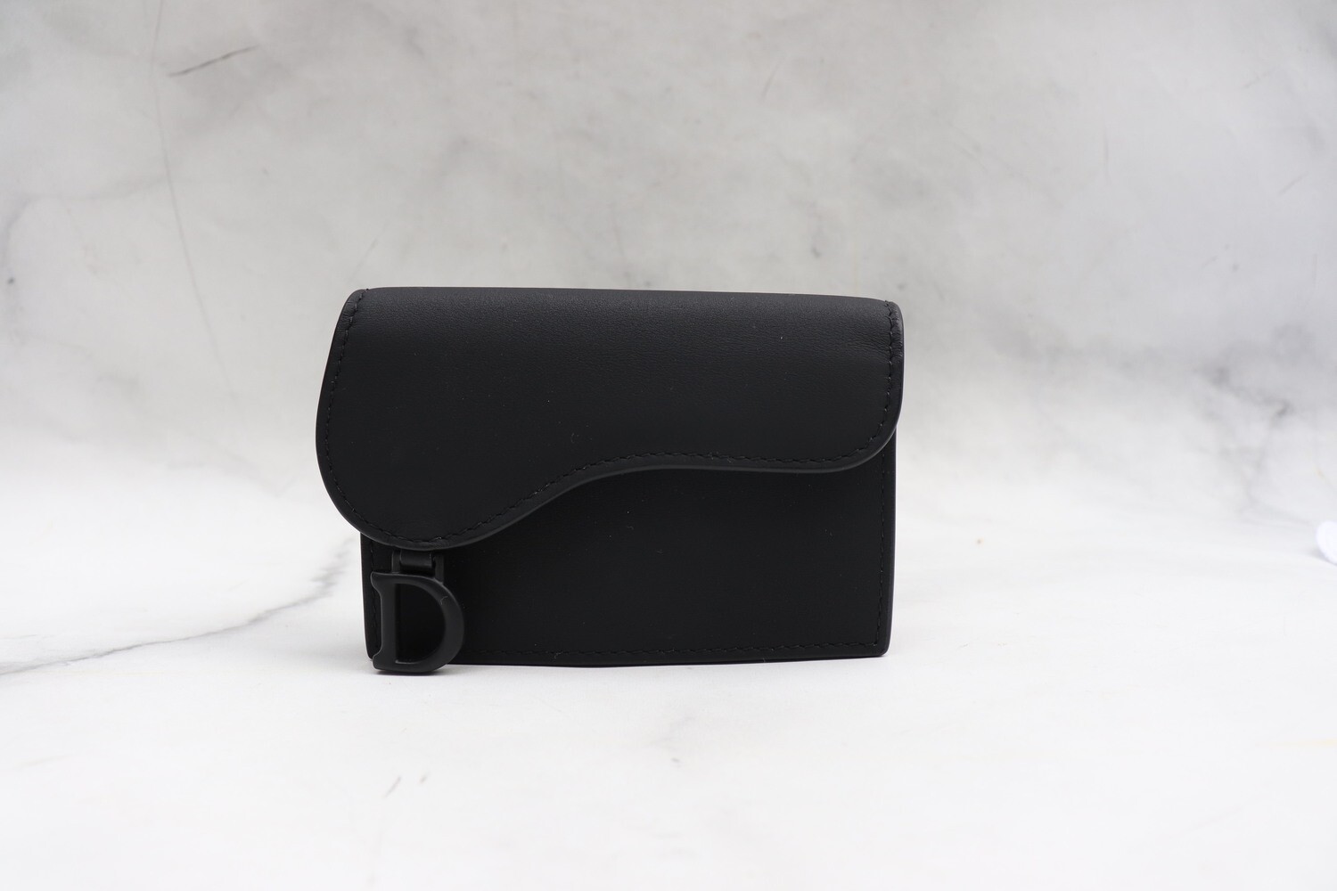 Dior SLG So Black Card Holder, As New in Dustbag