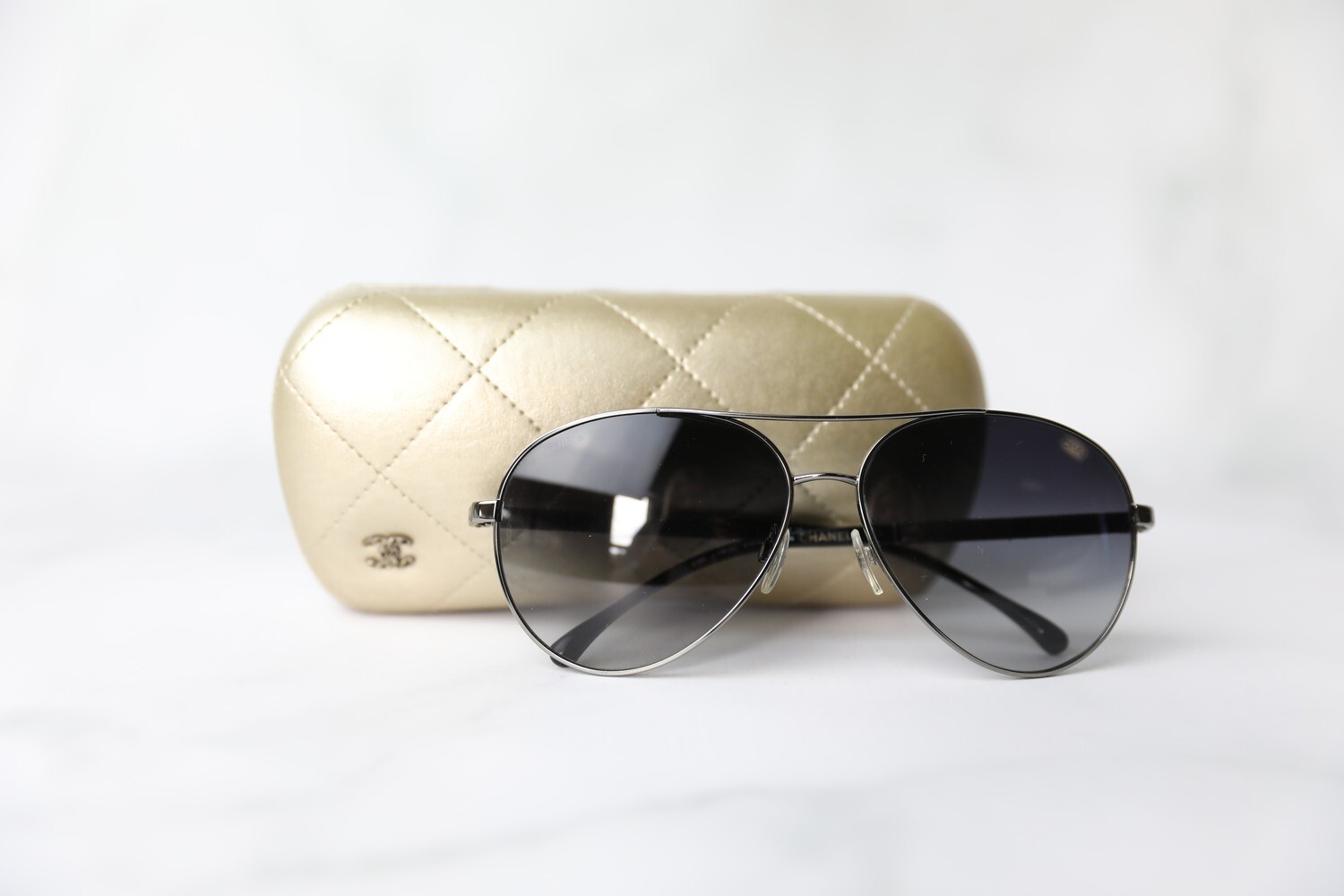 Chanel Sunglasses, Preowned in Case WA001