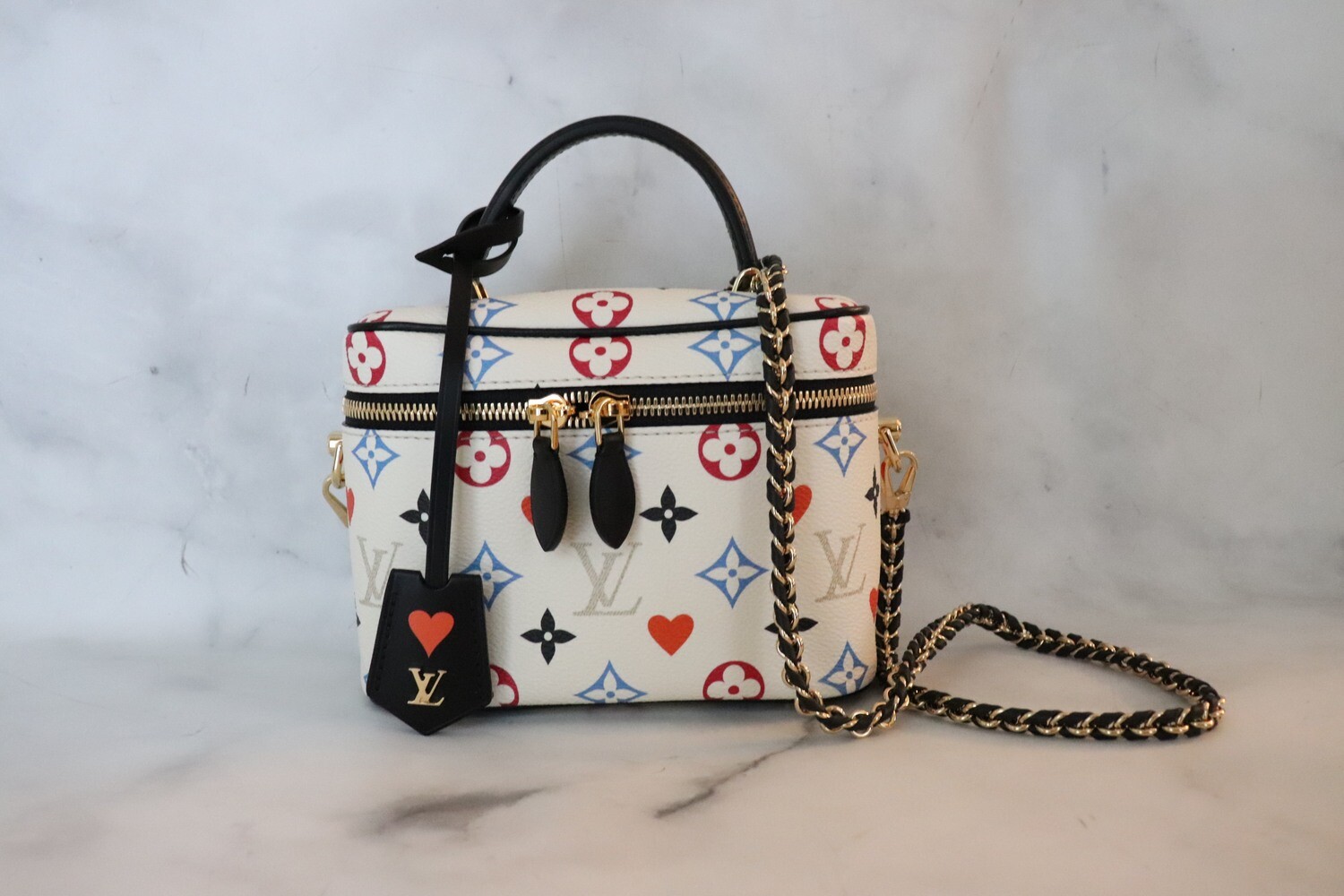 Louis Vuitton Vanity Game On White, New in Dustbag