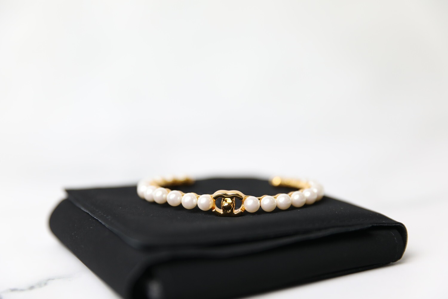 Chanel Cuff Pearl Bracelet, New in Box