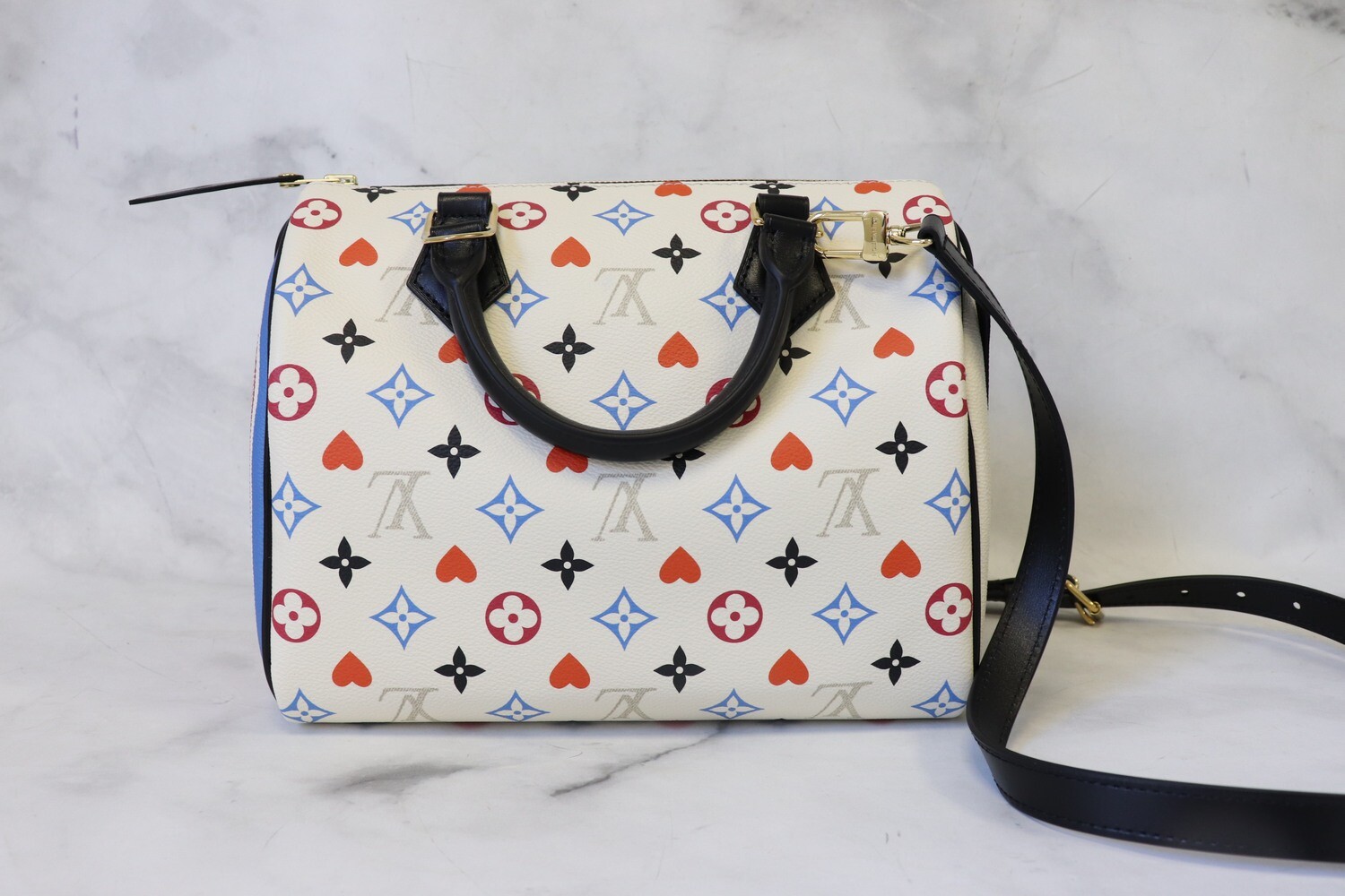 Louis Vuitton Game on Speedy 25, New in Dustbag