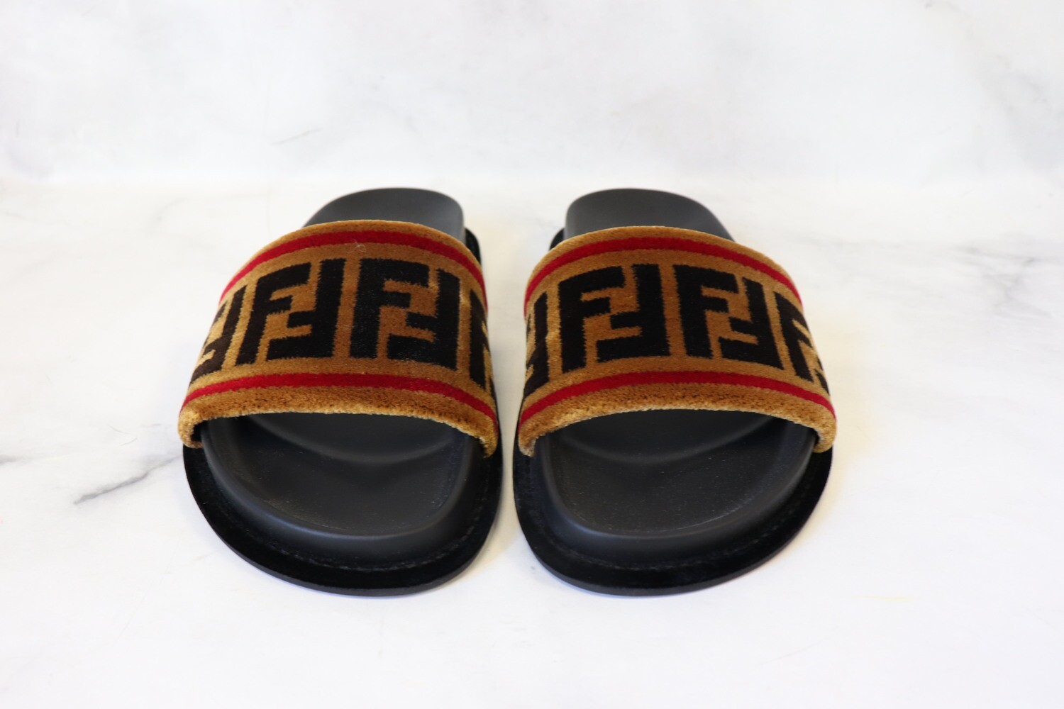 Fendi Slides, Size 36, Like New in Box
