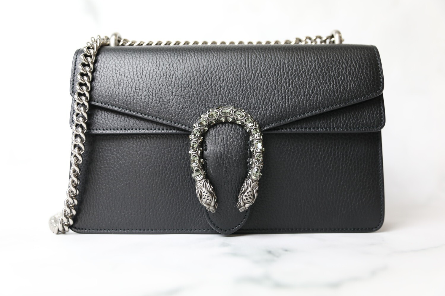 Gucci Dionysus Small, Black Leather, New in Box WA001