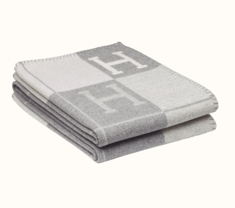 Hermes Avalon Blanket Grey, New In Box WA001