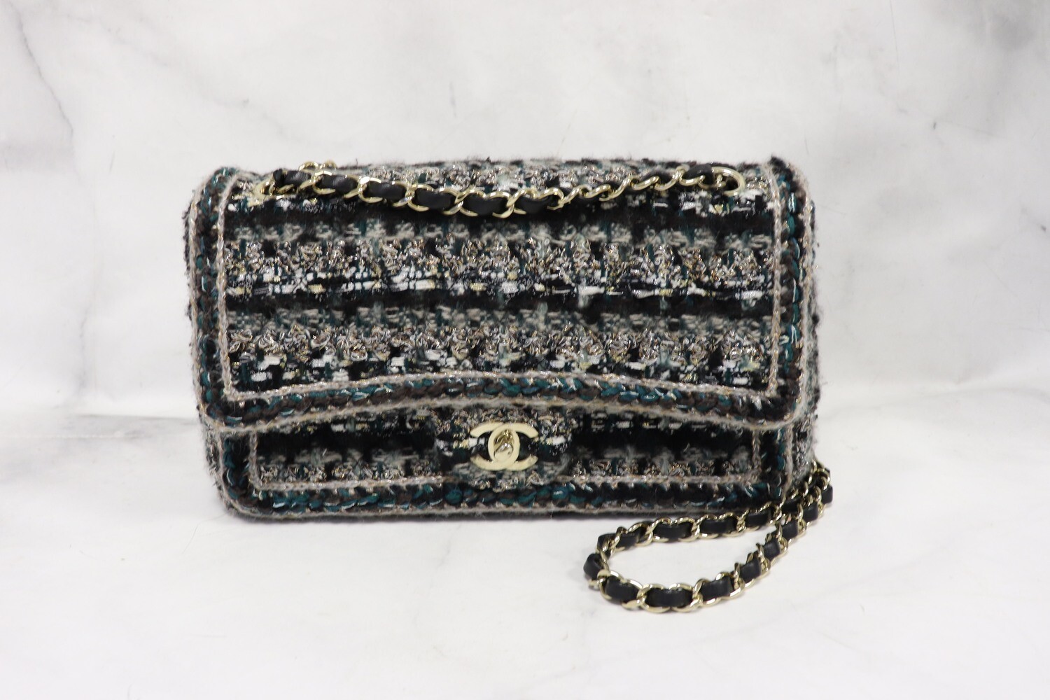 Chanel Tweed Flap, Preowned in Dustbag