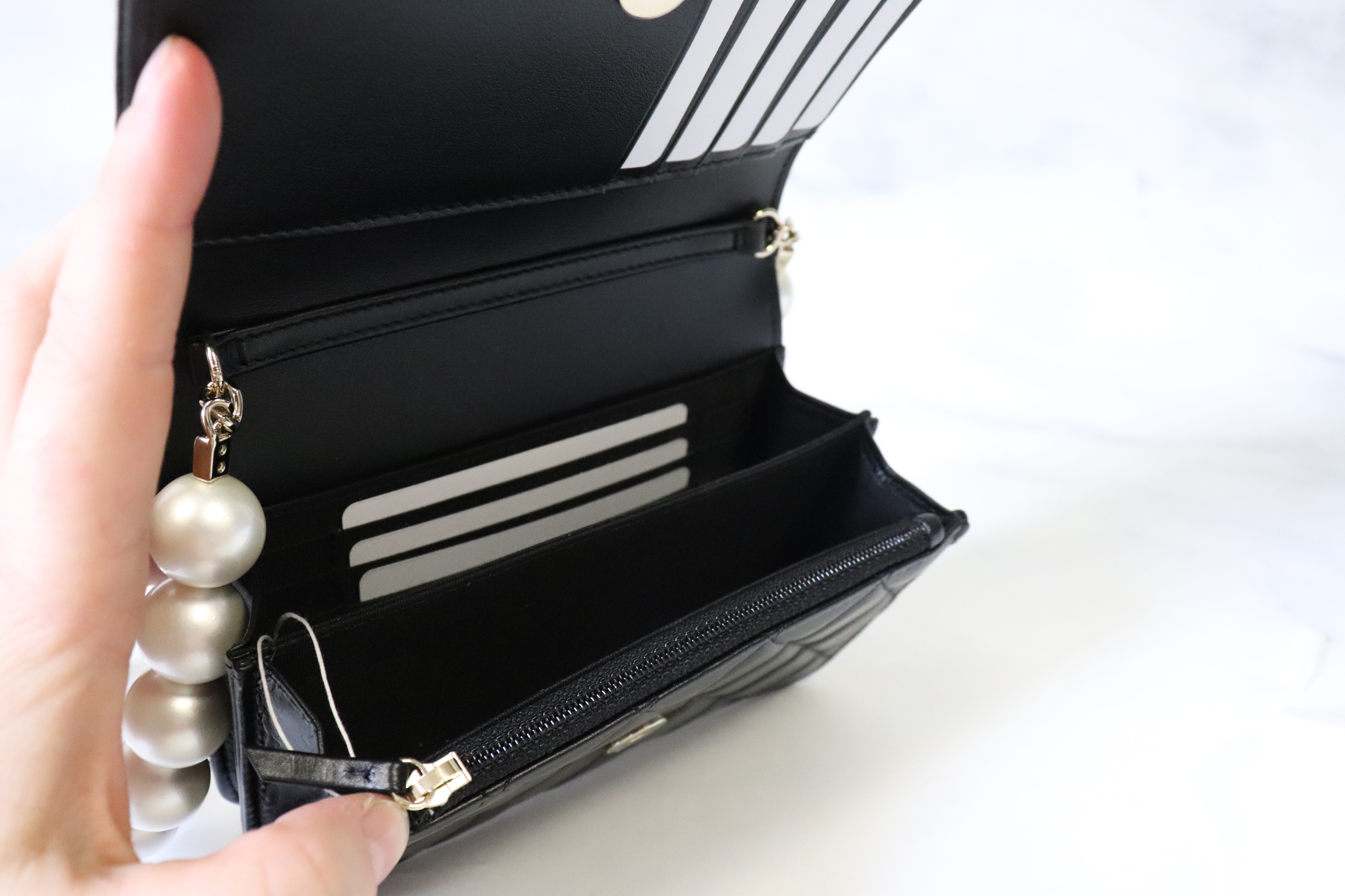 Chanel Wallet on Chain Mini Pearl, New in Box - Julia Rose Boston