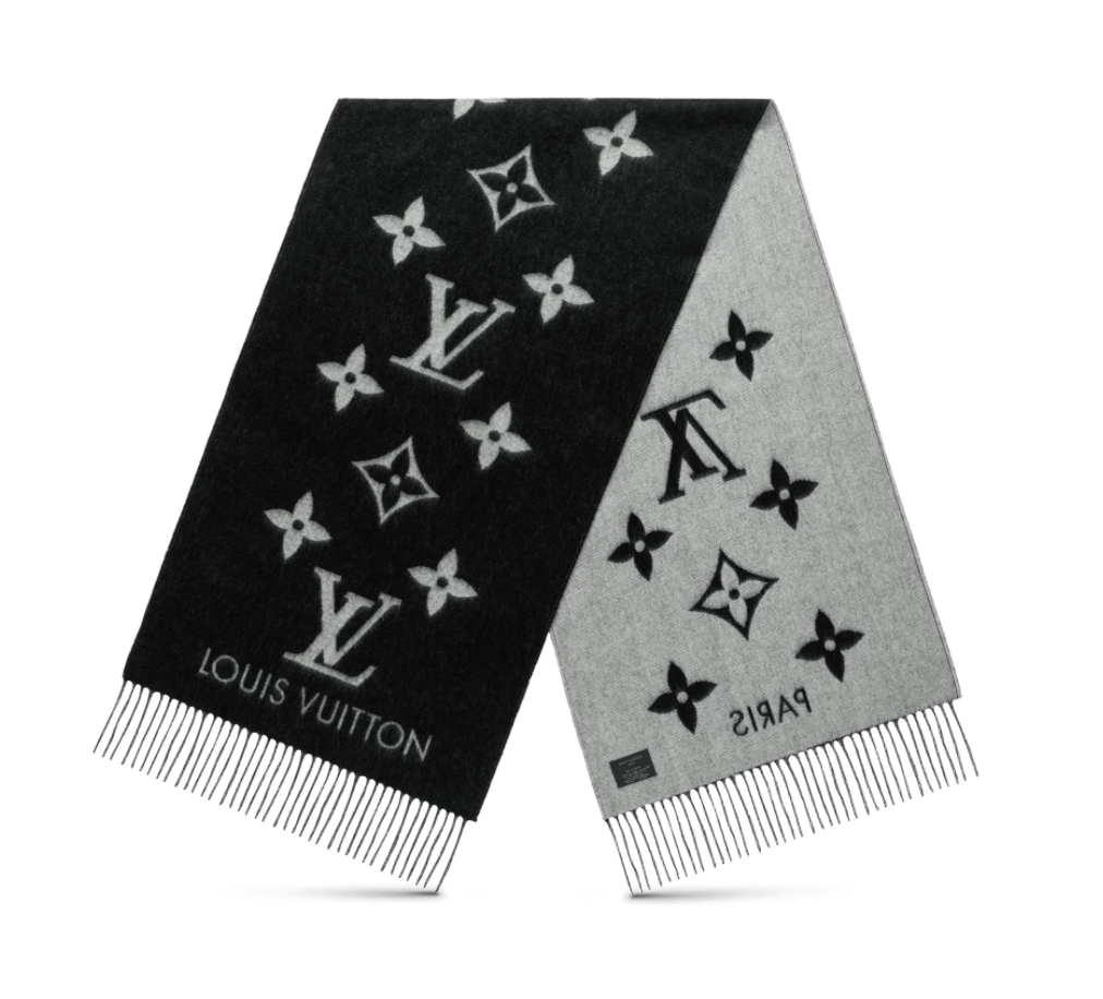 Louis Vuitton REYKJAVIK Cashmere Scarf, Preowned - No Box