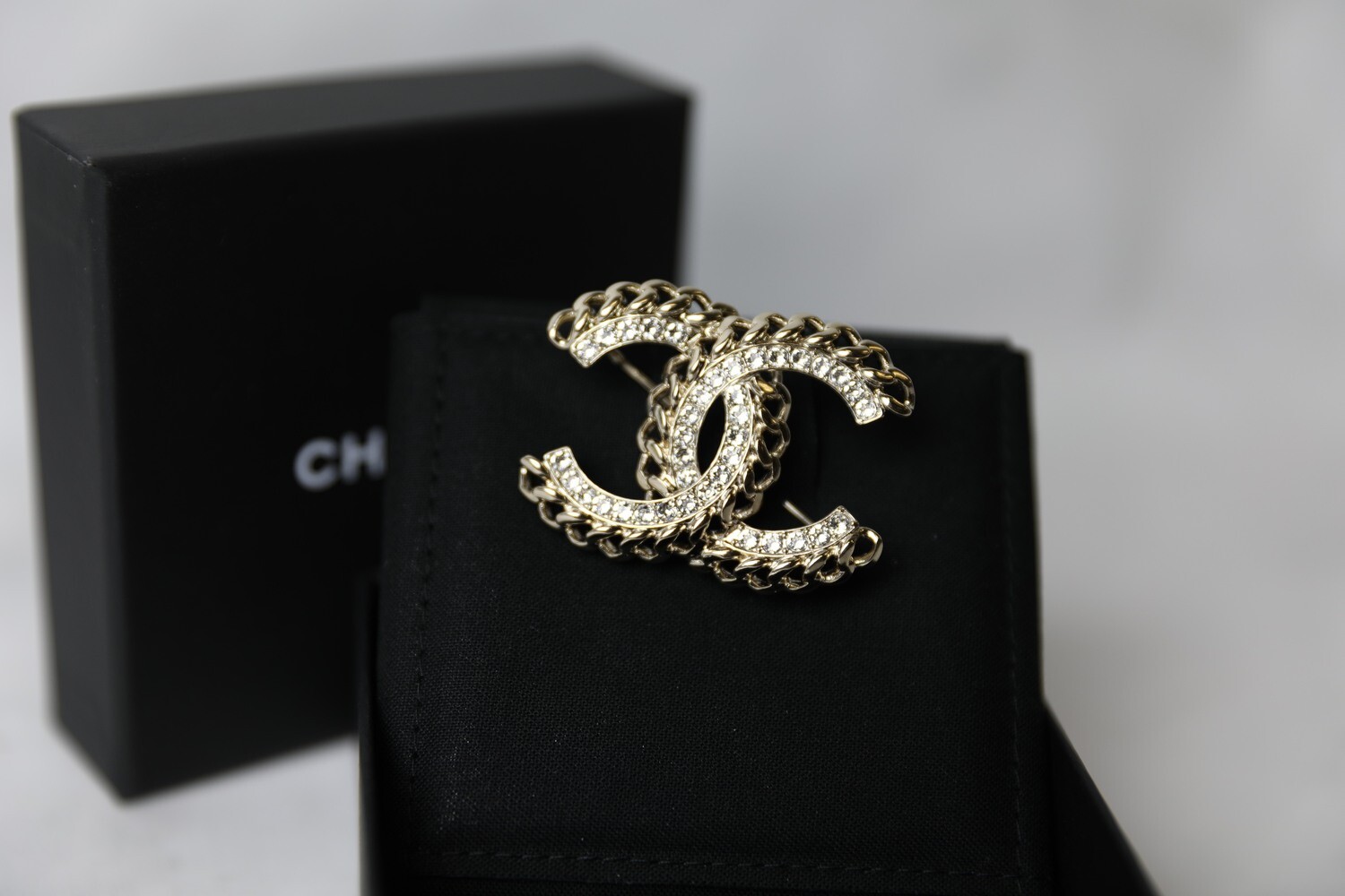 Chanel Chain Statement Brooch, New in Box