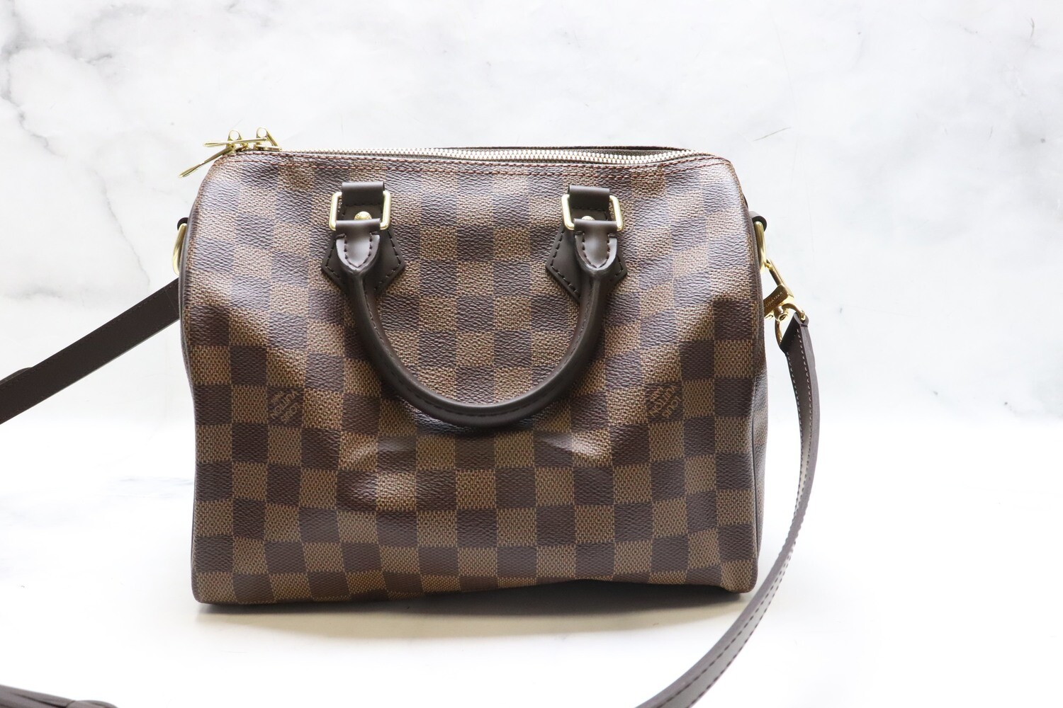 Louis Vuitton Speedy B 25 Damier Ebene