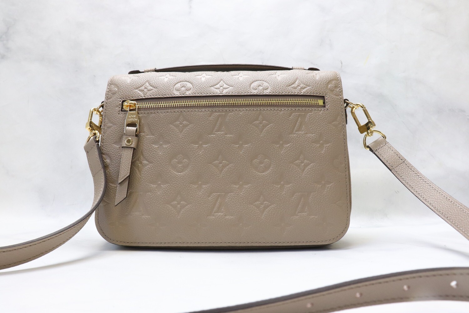 Louis Vuitton Pochette Metis Turtledove Empreinte, New in Dustbag