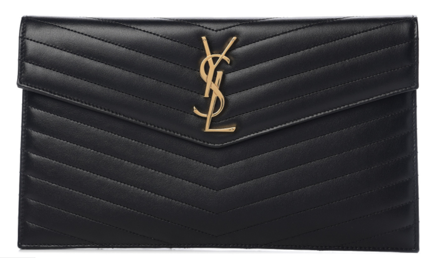 Saint Laurent SLG Uptown Clutch Bag, New in Box