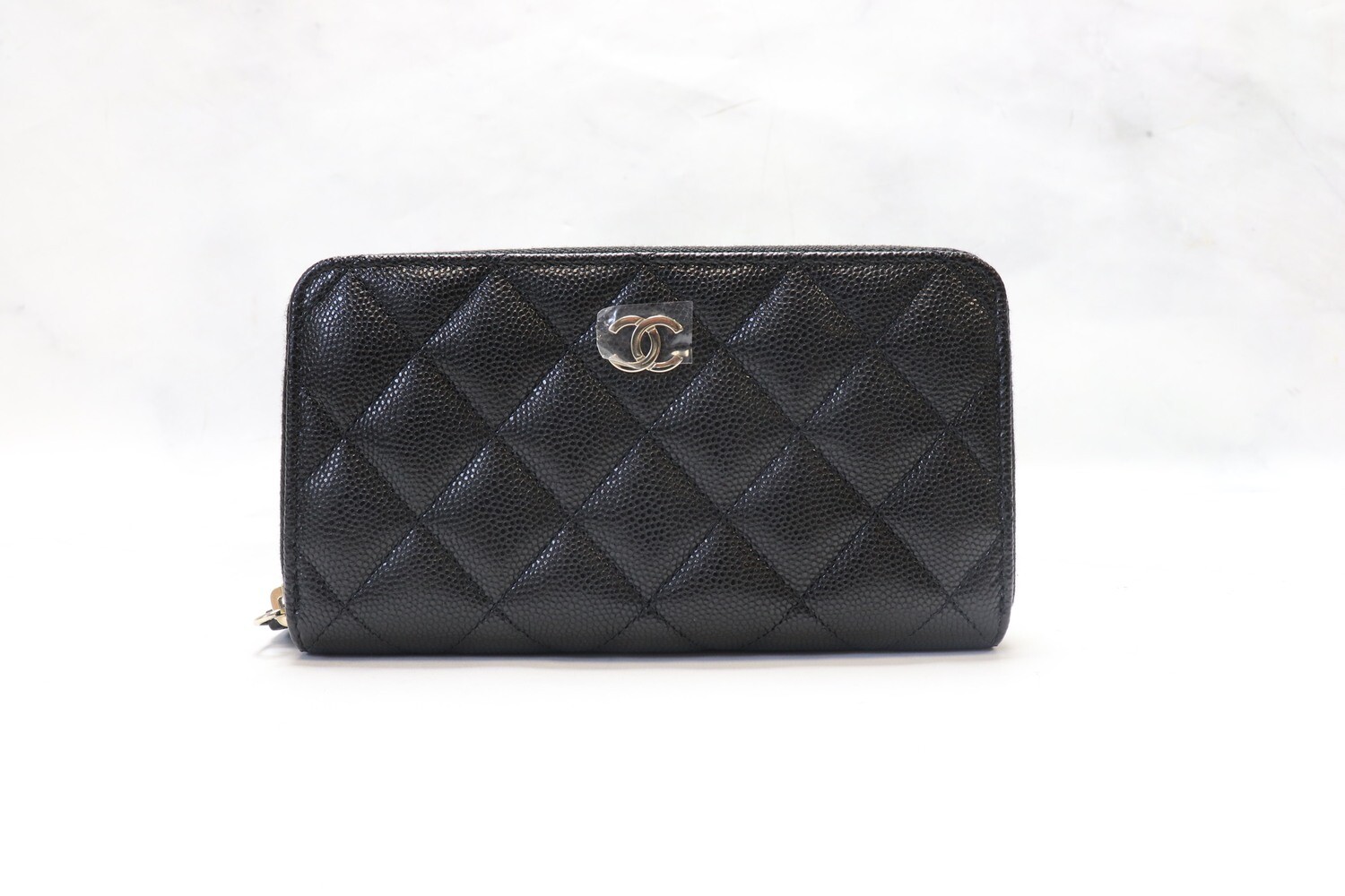 Chanel SLG Wallet 18B Black Caviar Leather, Gold Hardware, New in Box