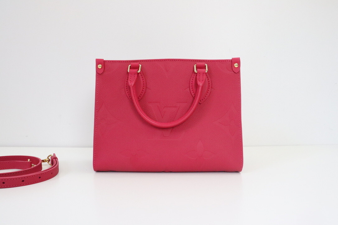 Louis Vuitton On the Go PM Pink empriente, New in Dustbag