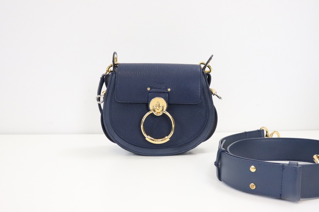 Chloe Navy Marcie Bag
