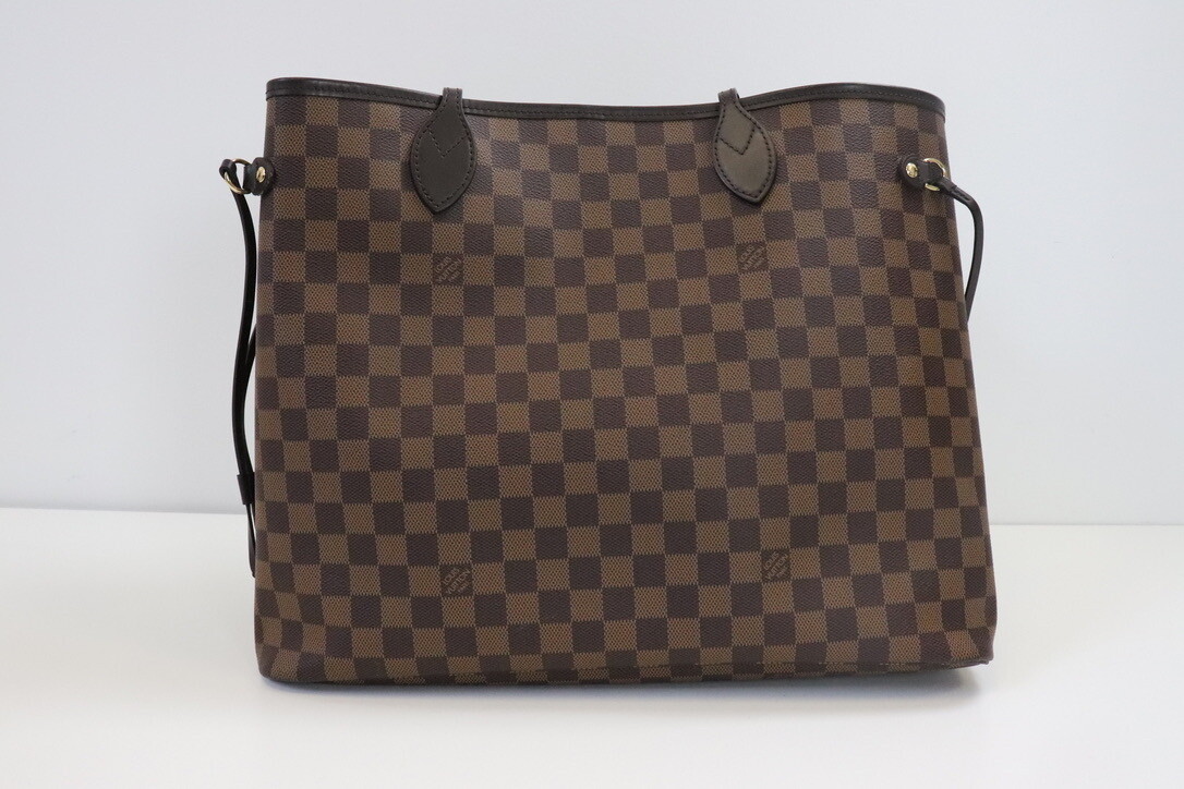 Louis Vuitton Neverfull GM, Damier Ebene, Preowned in Dustbag - No Pouch