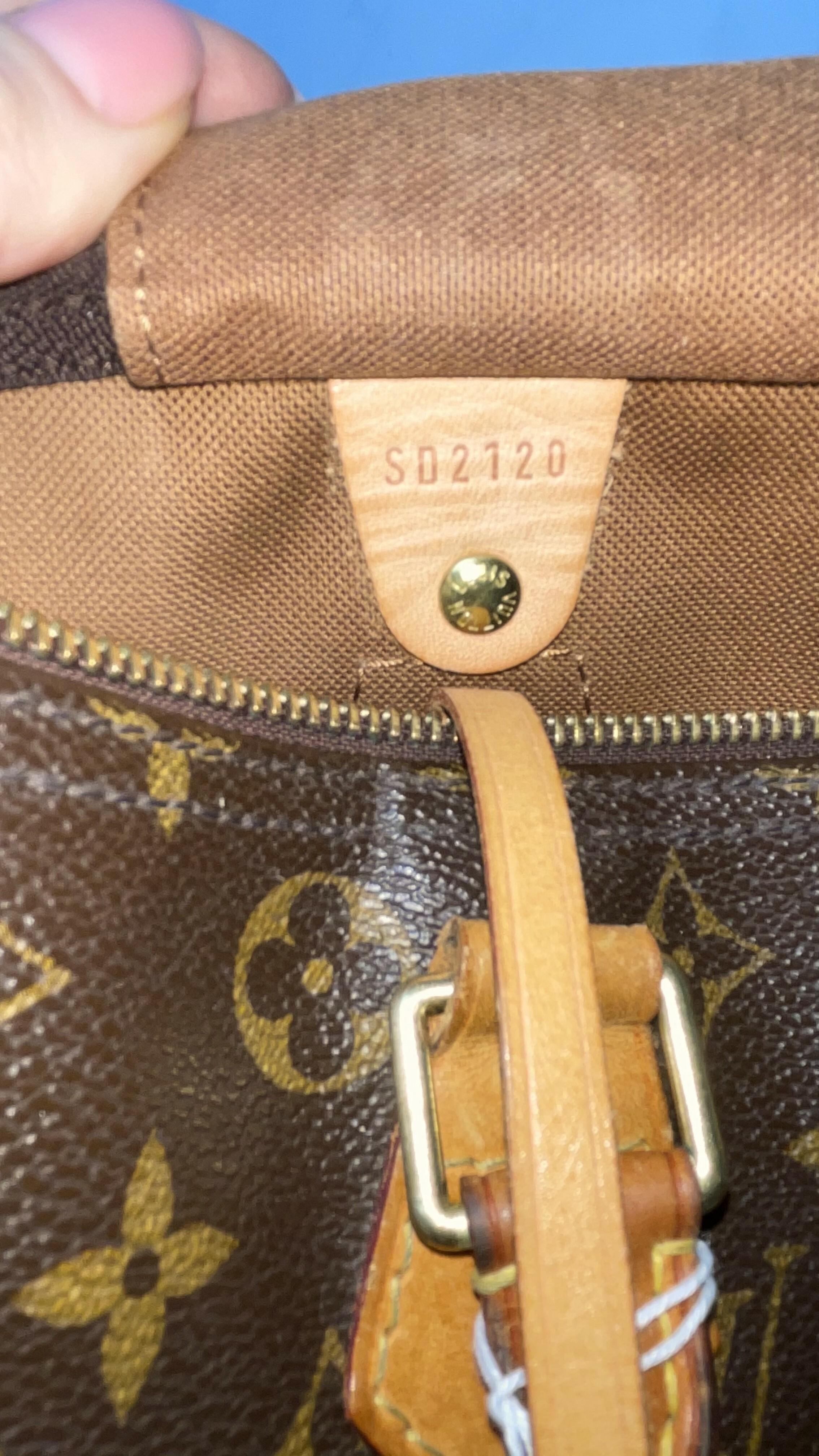 Louis Vuitton Takeoff Backpack, Khaki Green Leather, Preowned No Dustbag  WA001 - Julia Rose Boston