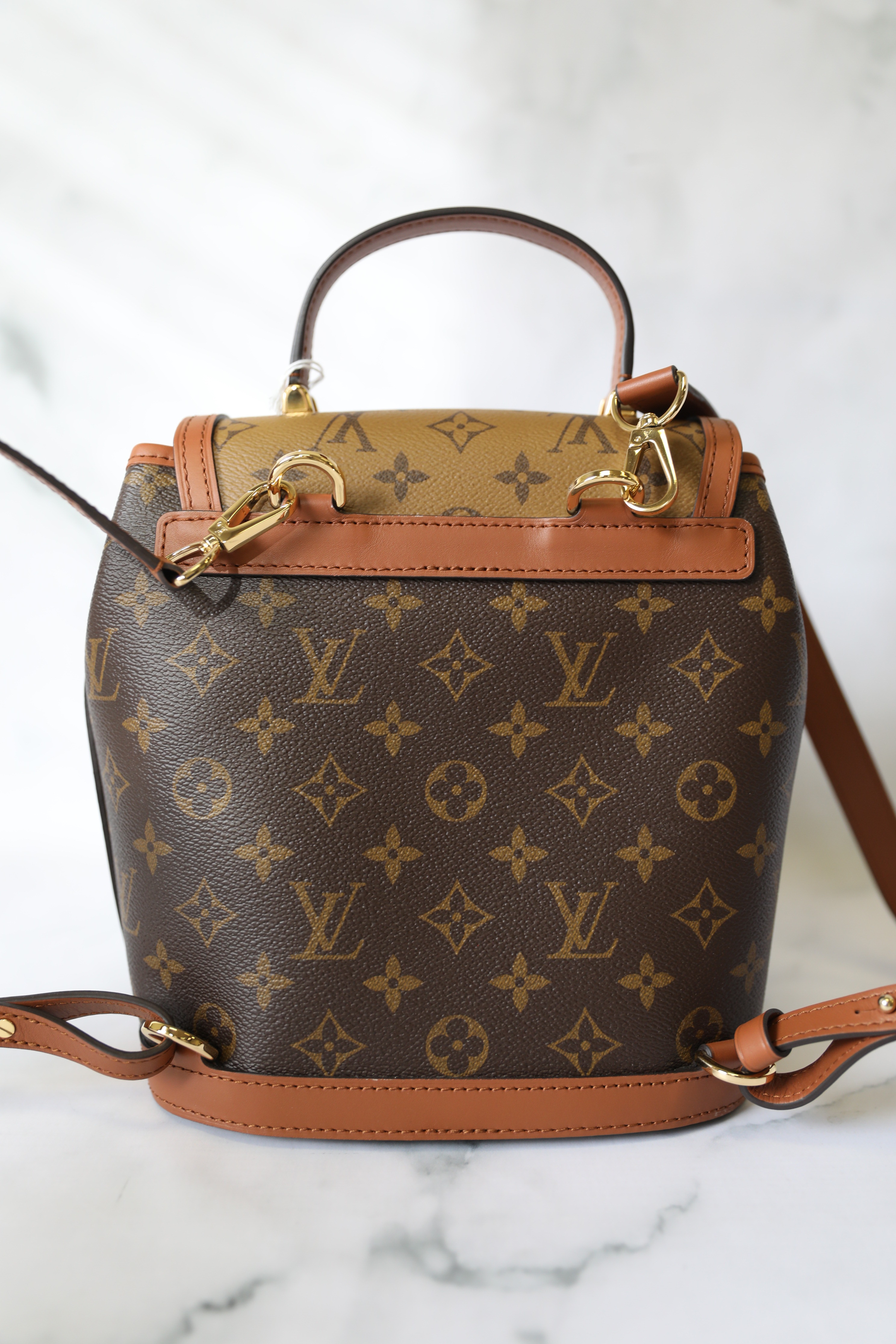 Louis Vuitton Dauphine Backpack PM Monogram Reverse M45142 Ganebet Store  quantity