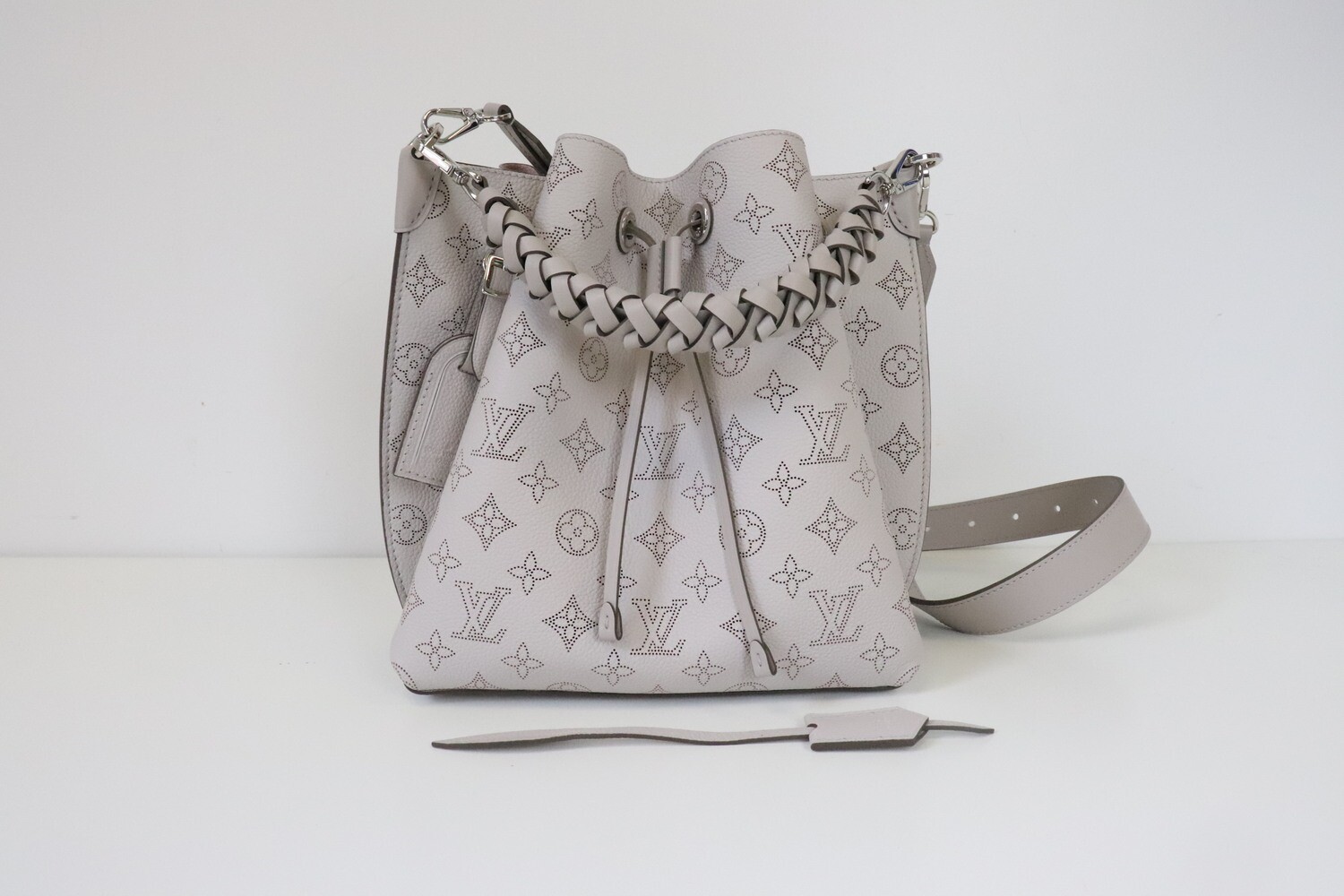 Louis Vuitton Muria Grey Handbag