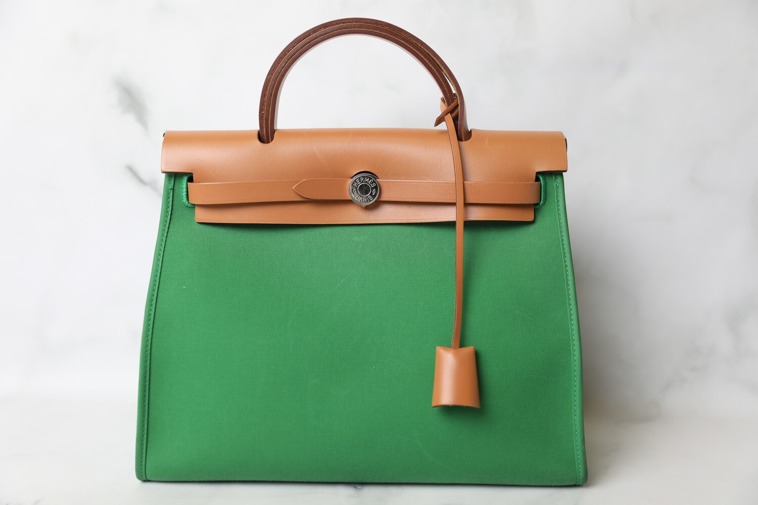 Sell Hermès Herbag 31 Zip Bag - Green