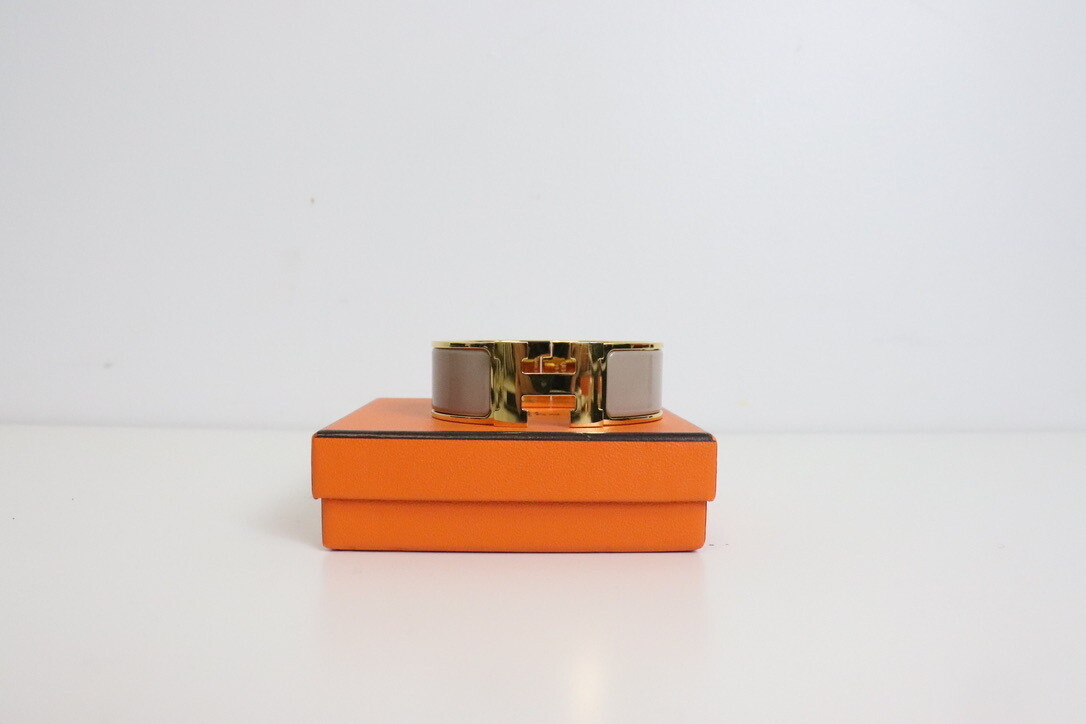 Hermes Clic Clac Bracelet, Preowned in Box