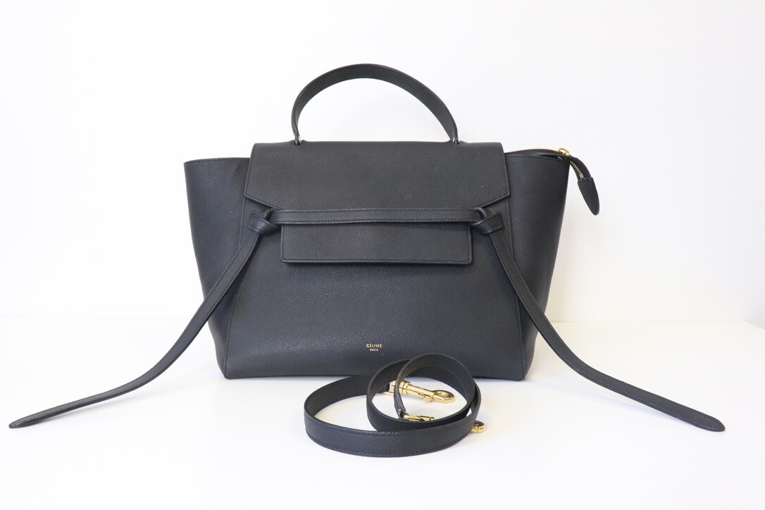 Celine Belt Bag Mini, Black, Preowned - No Dustbag