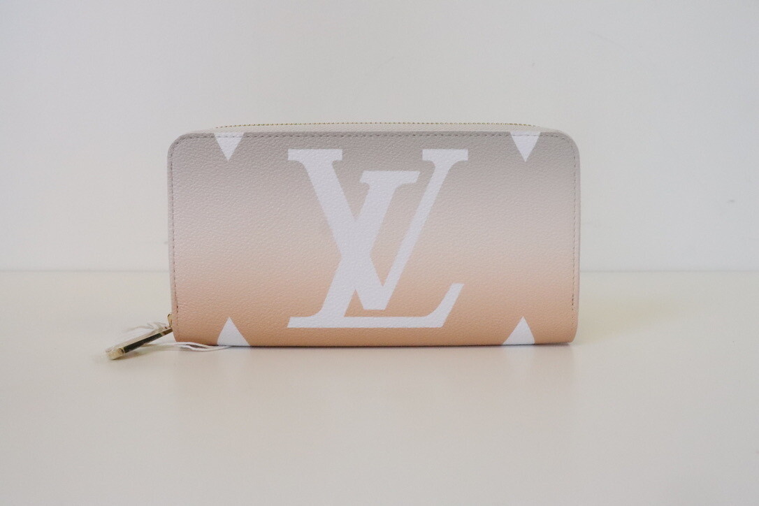 Louis Vuitton SLG Long Wallet Ombre Orange/Grey, New in Dustbag