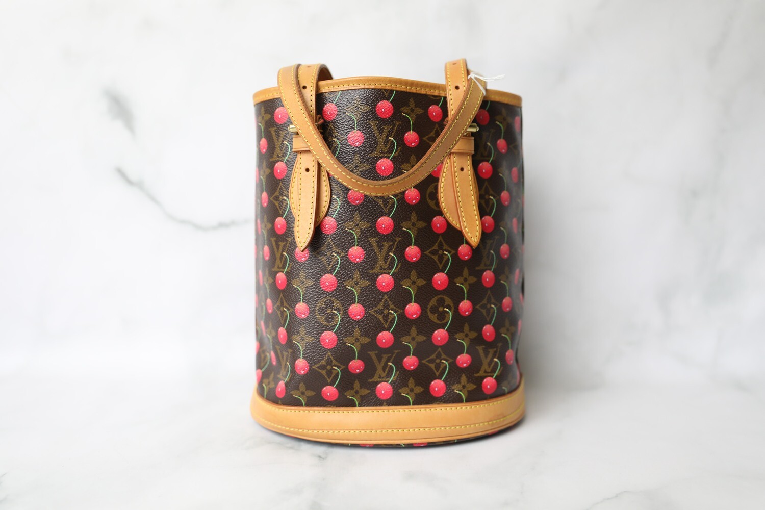 Lv cherry bucket bag sale